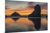 USA, Oregon, Bandon. Sunset on beach.-Jaynes Gallery-Mounted Photographic Print