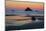 USA, Oregon, Bandon. Sunset on Face Rock sea stack.-Jaynes Gallery-Mounted Photographic Print
