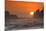 USA, Oregon, Bandon. Sunset on sea stacks and ocean.-Jaynes Gallery-Mounted Premium Photographic Print
