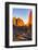 USA, Oregon, Bend. Smith Rock State Park, rock and reflections-Hollice Looney-Framed Photographic Print