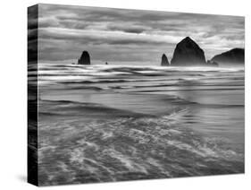 USA, Oregon, Cannon Beach, Haystack Rock and the Needles-Ann Collins-Stretched Canvas