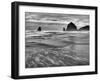 USA, Oregon, Cannon Beach, Haystack Rock and the Needles-Ann Collins-Framed Photographic Print
