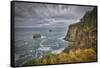 USA, Oregon, Cape Meares National Wildlife Refuge. The Pacific Ocean from the Cape Meares-Christopher Reed-Framed Stretched Canvas