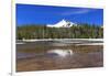 USA, Oregon, Cascade Lakes Highway, North Sister, Sparks Lake.-Emily Wilson-Framed Photographic Print