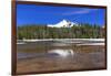 USA, Oregon, Cascade Lakes Highway, North Sister, Sparks Lake.-Emily Wilson-Framed Photographic Print