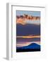 USA, Oregon, Central Oregon, Bend, Mount Bachelor at sunset-Christian Heeb-Framed Photographic Print