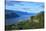 USA, Oregon, Chanticleer Point, Vista House and the Columbia Gorge.-Rick A^ Brown-Stretched Canvas