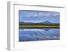 USA, Oregon. Clouds Reflect in Small Lake at Black Butte Ranch-Jean Carter-Framed Photographic Print