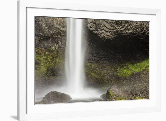 USA, Oregon, Columbia River Gorge area. Latourell Falls.-Brent Bergherm-Framed Photographic Print