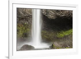USA, Oregon, Columbia River Gorge area. Latourell Falls.-Brent Bergherm-Framed Photographic Print