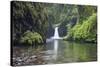 USA, Oregon, Columbia River Gorge, Lower Punchbowl Falls.-Rob Tilley-Stretched Canvas