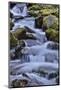 USA, Oregon, Columbia River Gorge, Water Cascading over Rocks at Punchbowl Falls-Hollice Looney-Mounted Photographic Print