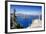 USA, Oregon, Crater Lake National Park, Crater Lake and Wizard Island-Rob Tilley-Framed Photographic Print