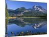 USA, Oregon, Deschutes National Forest. South Sister reflecting in Sparks Lake in early morning.-John Barger-Mounted Photographic Print