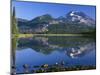 USA, Oregon, Deschutes National Forest. South Sister reflecting in Sparks Lake in early morning.-John Barger-Mounted Premium Photographic Print