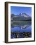 USA, Oregon. Deschutes National Forest, South Sister reflects in Sparks Lake in early morning.-John Barger-Framed Photographic Print