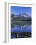 USA, Oregon. Deschutes National Forest, South Sister reflects in Sparks Lake in early morning.-John Barger-Framed Photographic Print