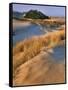 USA, Oregon, Dunes National Recreation Area. Landscape of Sand Dunes-Steve Terrill-Framed Stretched Canvas