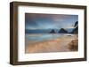 USA, Oregon, Florence. Sunrise on Heceta Beach.-Jaynes Gallery-Framed Photographic Print