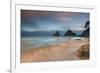 USA, Oregon, Florence. Sunrise on Heceta Beach.-Jaynes Gallery-Framed Photographic Print