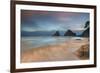 USA, Oregon, Florence. Sunrise on Heceta Beach.-Jaynes Gallery-Framed Photographic Print