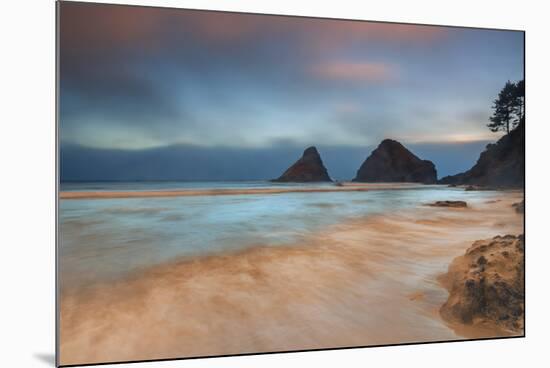 USA, Oregon, Florence. Sunrise on Heceta Beach.-Jaynes Gallery-Mounted Premium Photographic Print