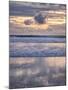 USA, Oregon, Florence. Sunset reflections at North Jetty Beach-Ann Collins-Mounted Photographic Print