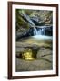 USA, Oregon, Florence. Waterfall in stream.-Jaynes Gallery-Framed Premium Photographic Print