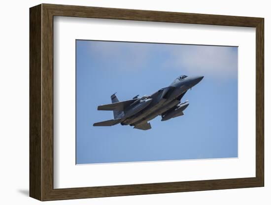 USA, Oregon, Hillsboro, F-15C Eagles.-Rick A Brown-Framed Photographic Print