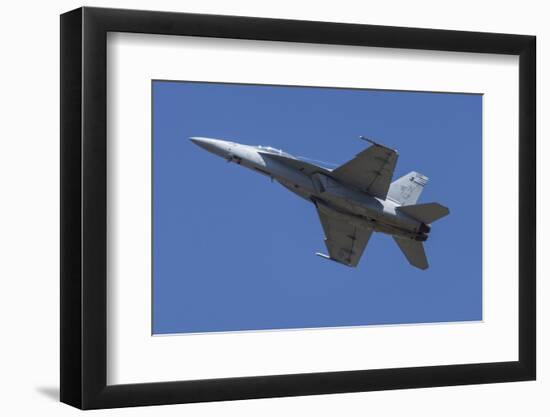 USA, Oregon, Hillsboro, FA-18F Super Hornet.-Rick A Brown-Framed Photographic Print