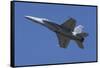 USA, Oregon, Hillsboro, FA-18F Super Hornet.-Rick A Brown-Framed Stretched Canvas
