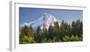 USA, Oregon, Hood River County. The sun sets on Mount Hood.-Christopher Reed-Framed Photographic Print