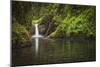 USA, Oregon, Hood River. Punch Bowl Falls along Eagle Creek in the Columbia River Gorge.-Christopher Reed-Mounted Photographic Print