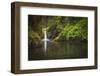 USA, Oregon, Hood River. Punch Bowl Falls along Eagle Creek in the Columbia River Gorge.-Christopher Reed-Framed Photographic Print