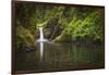 USA, Oregon, Hood River. Punch Bowl Falls along Eagle Creek in the Columbia River Gorge.-Christopher Reed-Framed Photographic Print