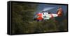 USA, Oregon, Hood River, Us Coast Guard Hh60 Jayhawk-Rick A. Brown-Framed Stretched Canvas