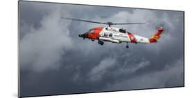 USA, Oregon, Hood River, Us Coast Guard Hh60 Jayhawk-Rick A. Brown-Mounted Photographic Print