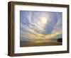 USA, Oregon, Hug Point State Park. Abstract image of a sun bow over beach.-Jaynes Gallery-Framed Photographic Print