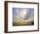 USA, Oregon, Hug Point State Park. Abstract image of a sun bow over beach.-Jaynes Gallery-Framed Photographic Print