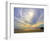 USA, Oregon, Hug Point State Park. Abstract image of a sun bow over beach.-Jaynes Gallery-Framed Photographic Print