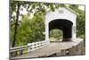 USA, Oregon, Lane County, Jasper, Place Road, Fall Creek. Pengra Covered Bridge-Emily Wilson-Mounted Photographic Print