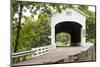 USA, Oregon, Lane County, Jasper, Place Road, Fall Creek. Pengra Covered Bridge-Emily Wilson-Mounted Photographic Print