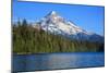 USA, Oregon, Mt. Hood National Forest, boaters enjoying Lost lake.-Rick A. Brown-Mounted Photographic Print