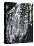 USA, Oregon, Mt. Hood Wilderness. Ramona Falls Landscape-Steve Terrill-Stretched Canvas