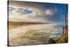USA, Oregon, Newport. Ocean beach at sunrise.-Jaynes Gallery-Stretched Canvas