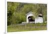 USA, Oregon, Philomath. Harris Bridge Vineyard by the Covered Bridge-Janis Miglavs-Framed Photographic Print