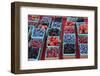 Usa, Oregon, Portland. Display of berries at Farmers Market.-Jaynes Gallery-Framed Photographic Print