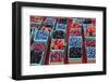 Usa, Oregon, Portland. Display of berries at Farmers Market.-Jaynes Gallery-Framed Photographic Print