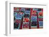 Usa, Oregon, Portland. Display of berries at Farmers Market.-Jaynes Gallery-Framed Photographic Print