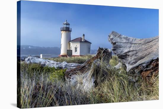 USA, Oregon. Scenic of Umpqua River Lighthouse.-Jaynes Gallery-Stretched Canvas